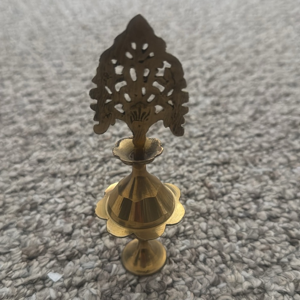 Surmadani Bottle Shape Antique Pot Hand Bottle with‎ Surma Eyeliner Kajal Holder - Picture 4 of 4
